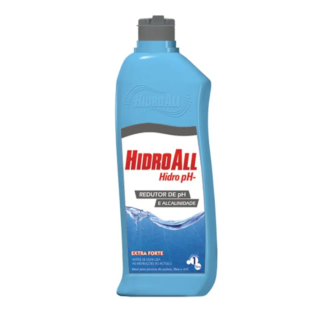 Redutor de pH Extra Forte Hidro pH- 1L Hidroall
